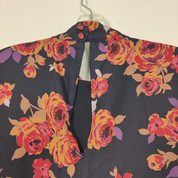 Trendyol Women's Floral Midi Dress Size EU 40 Vintage Inspired Ruffled Boho - Picture 7 of 13